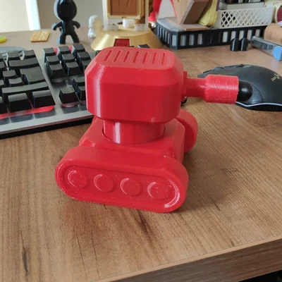 Mô hình xe tăng đồ chơi bắn bằng áp suất khí (Air Pressure Tank)