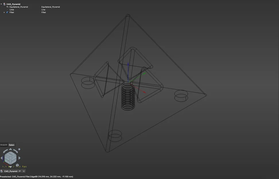 Mô hình Kim tự tháp đánh dấu hỗ trợ quét 3D (Marker Pyramid) - Image 2