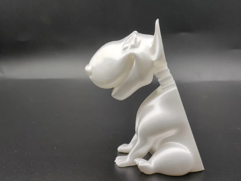 Bouncy Buddy: Bull Terrier – Chó Bull Terrier lắc lư dễ thương - Image 1