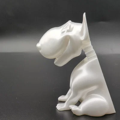 Bouncy Buddy: Bull Terrier – Chó Bull Terrier lắc lư dễ thương
