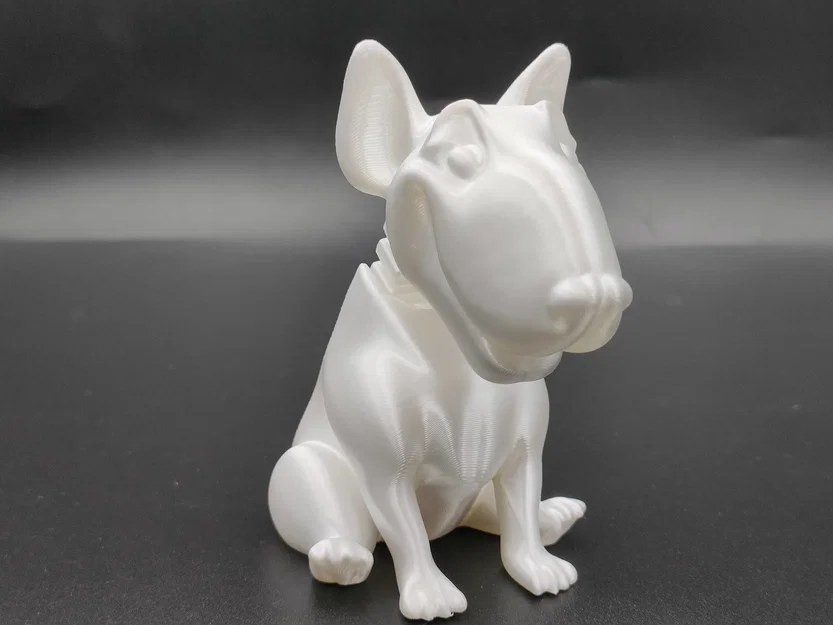 Bouncy Buddy: Bull Terrier – Chó Bull Terrier lắc lư dễ thương - Image 2