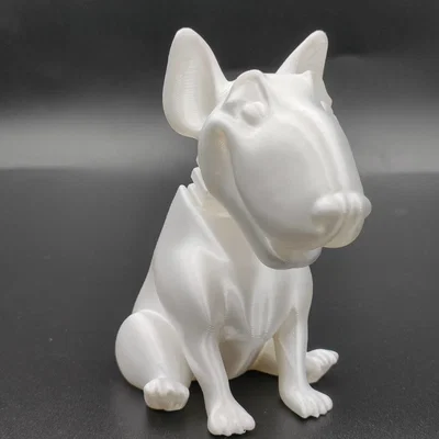Bouncy Buddy: Bull Terrier – Chó Bull Terrier lắc lư dễ thương