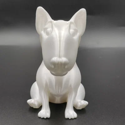 Bouncy Buddy: Bull Terrier – Chó Bull Terrier lắc lư dễ thương