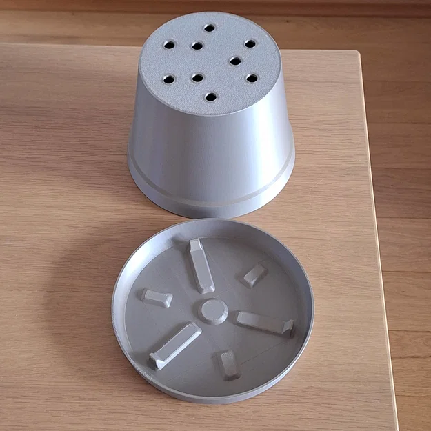 Chậu trồng cây cơ bản có thoát nước - Image 2