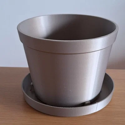 Chậu trồng cây cơ bản có thoát nước