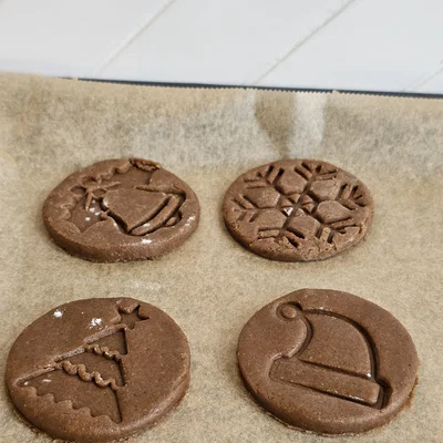 Bộ khuôn in bánh quy Giáng sinh (Christmas cookie cutters) 3D