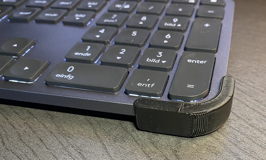 Miếng kê nâng phía trước cho bàn phím Logitech MX Keys - Image 1