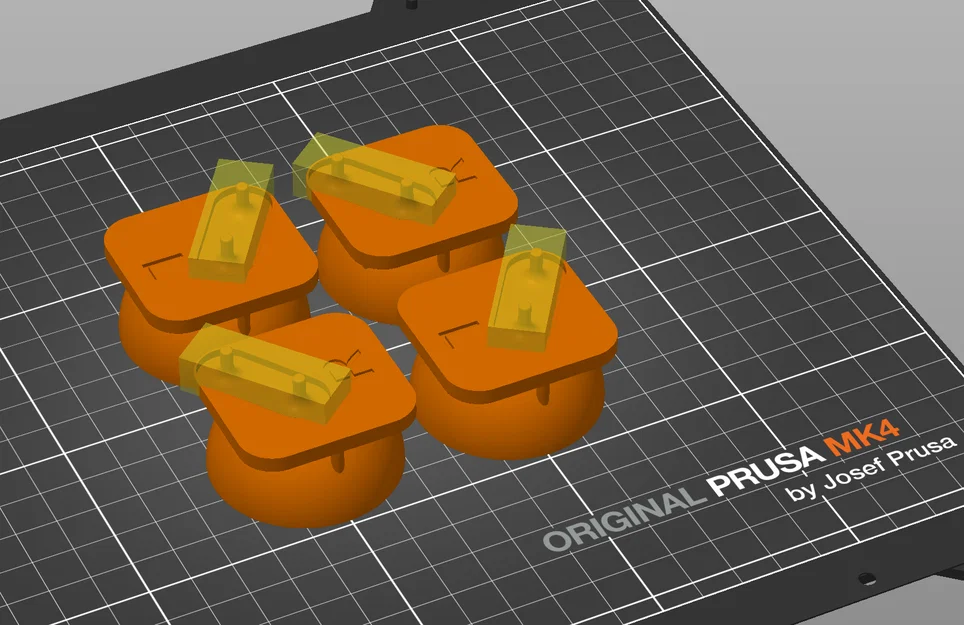 Chân Bóng Squash cho Bambu Lab A1 (Squash ball Feet) - Image 4