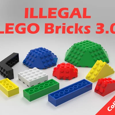 illegal and forbidden LEGO Bricks 3.0 – Bộ gạch LEGO bị cấm