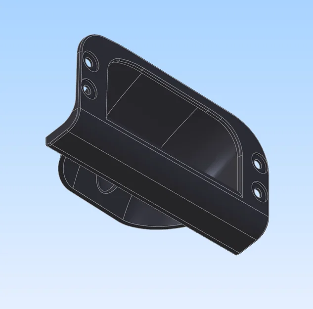 Tay nắm cửa trong Mitsubishi Carisma (internal door handle) - Image 6