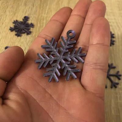 Bộ sưu tập bông tuyết trang trí Snow Flakes in 3D độc đáo