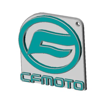 Móc khóa in 3D logo CFMOTO phong cách cho dân chơi xe ATV