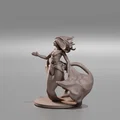 Mô hình Nàng tiên cá (Mermaid Miniature) - Thiết kế tinh xảo cho game DnD - Thumbnail 2