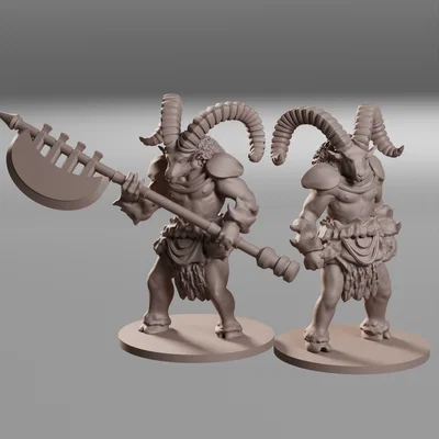 Miniature Quỷ Dê (Ram Demon Miniatures)
