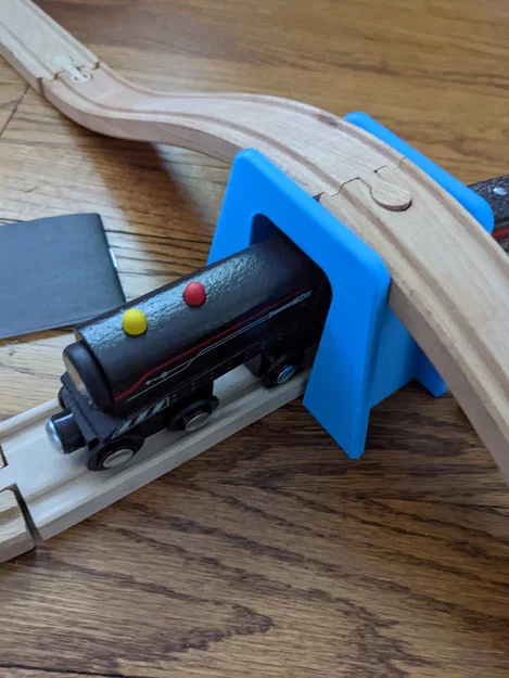 Trụ đỡ cầu đường ray xe lửa cho Brio và Ikea (3D Printing Model) - Image 1