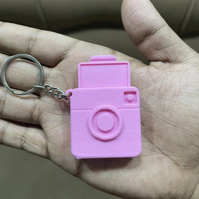 Móc Khóa Camera Instagram (Instagram Camera Keychain)