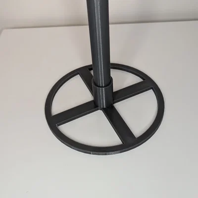 Chân trưng bày móc khóa xoay (Rotating keychain stand)