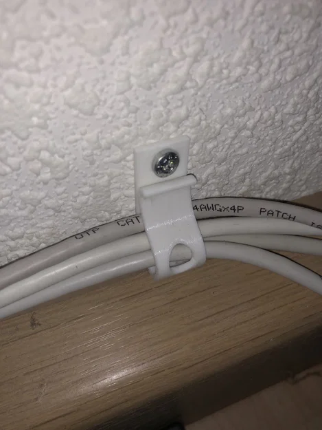 Kẹp Cố Định Dây Cáp Điện Thông Minh - Phụ Kiện Quản Lý Dây 3D - Image 1