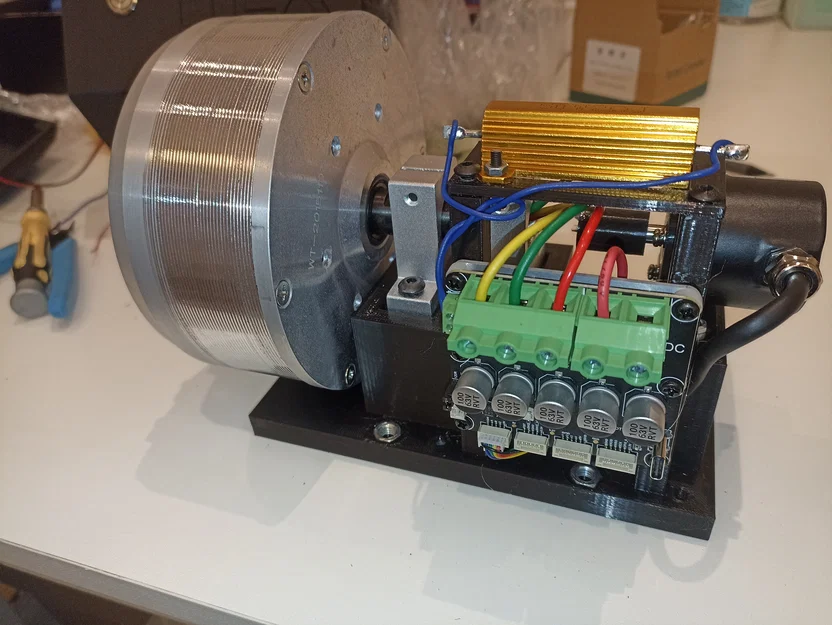 Base SimRacing DD cho motor hoverboard (kèm enclosure) - Image 5