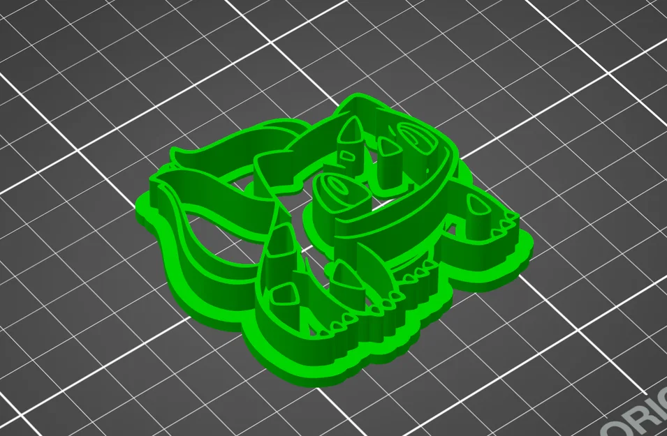 Khuôn cắt bánh quy hình Bulbasaur đáng yêu cho tín đồ Pokémon - Image 1