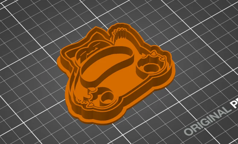 Khuôn cắt bánh quy Snorlax (Snorlax cookie cutter) cực dễ thương - Image 1