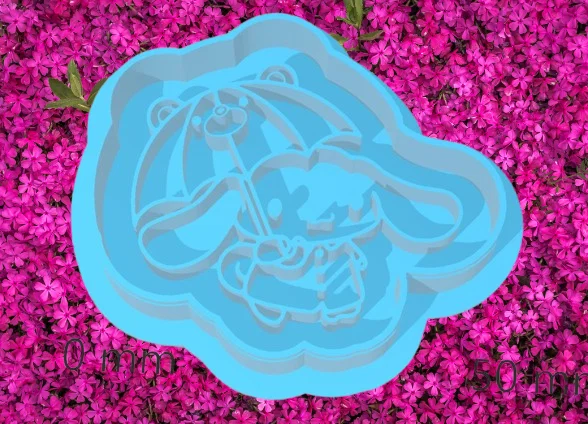 Khuôn cắt bánh quy Cinnamoroll 3D đáng yêu cho người làm bánh - Image 1