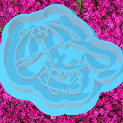 Khuôn cắt bánh quy Cinnamoroll 3D đáng yêu cho người làm bánh