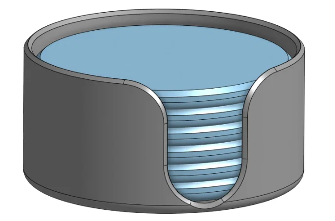 Bộ Coaster Đơn Giản (Simplistic Coaster Set) - Image 3