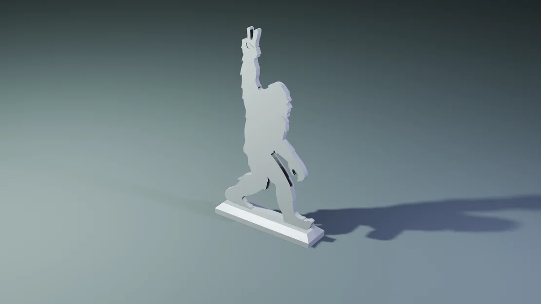 Bigfoot Giơ Dấu Hòa Bình (Peace-Sign Bigfoot) - Image 1