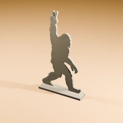 Bigfoot Giơ Dấu Hòa Bình (Peace-Sign Bigfoot)