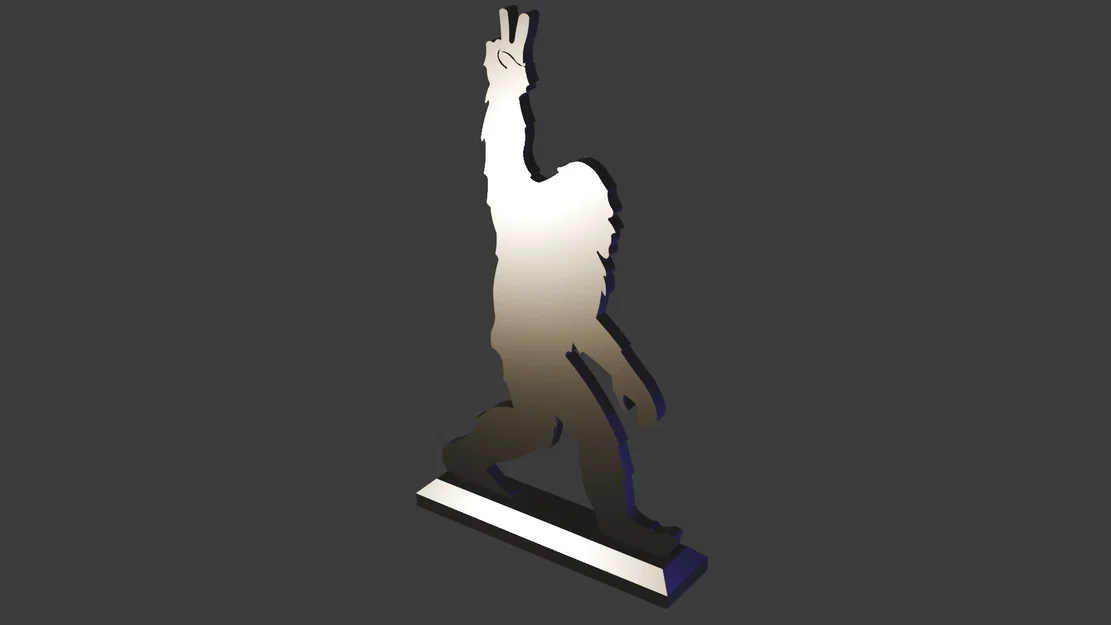 Bigfoot Giơ Dấu Hòa Bình (Peace-Sign Bigfoot) - Image 5