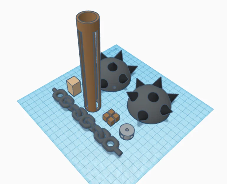 Chùy Xích Thu Gọn V1.0.1 (Nhiều Phần) - Image 1