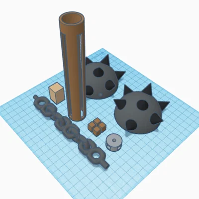 Chùy Xích Thu Gọn V1.0.1 (Nhiều Phần)