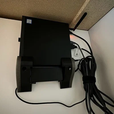 Giá treo tường Lenovo ThinkCenter Tiny kèm kệ để nguồn