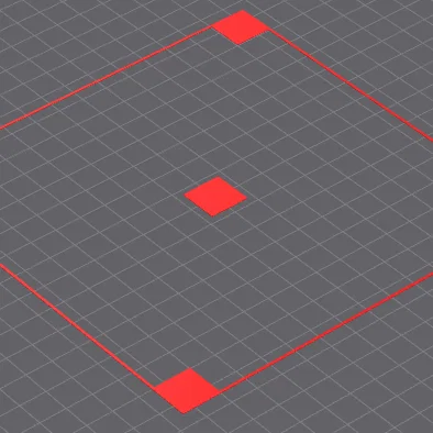 Mẫu Level Test: Công cụ căn chỉnh bàn in 3D chính xác