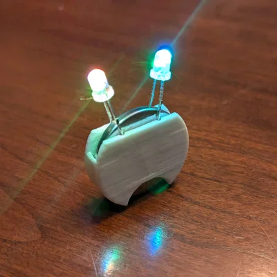 Giá giữ LED dùng pin cúc áo (Button Battery LED Holder)
