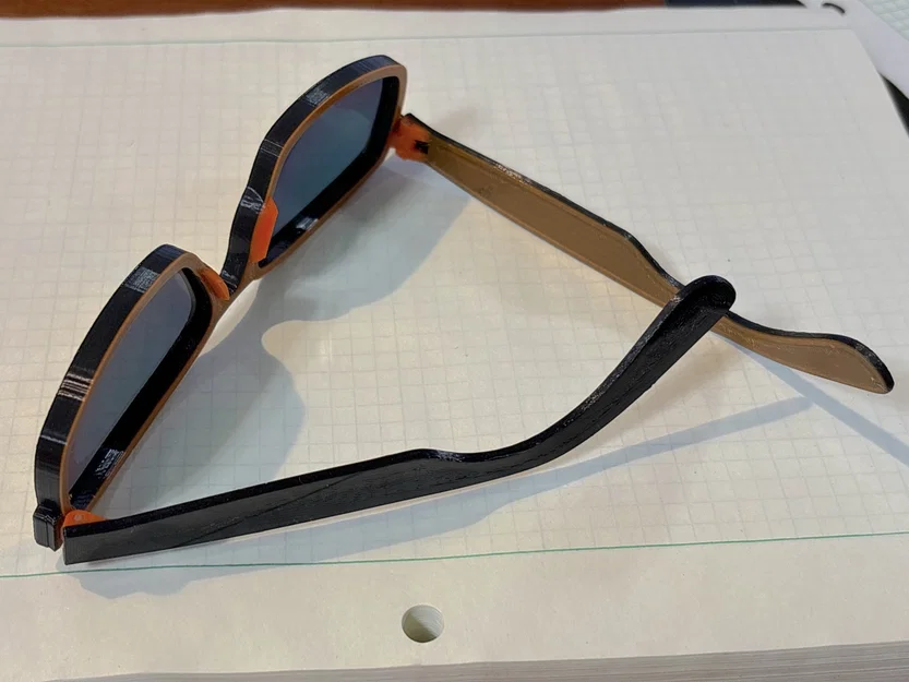 Gọng kính parametric từ STL tròng kính (lens) bằng OpenSCAD - Image 4