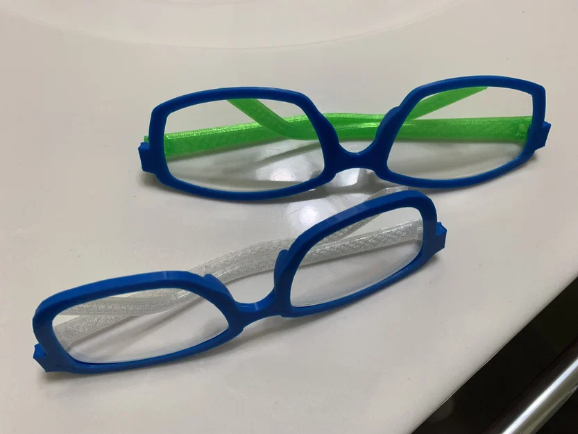 Gọng kính parametric từ STL tròng kính (lens) bằng OpenSCAD - Image 5