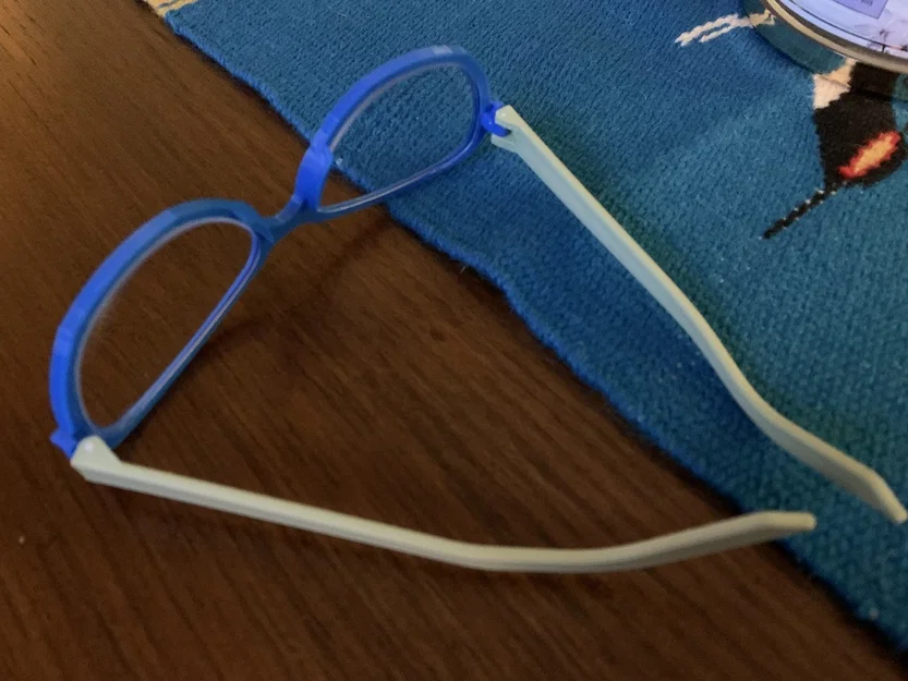 Gọng kính parametric từ STL tròng kính (lens) bằng OpenSCAD - Image 8