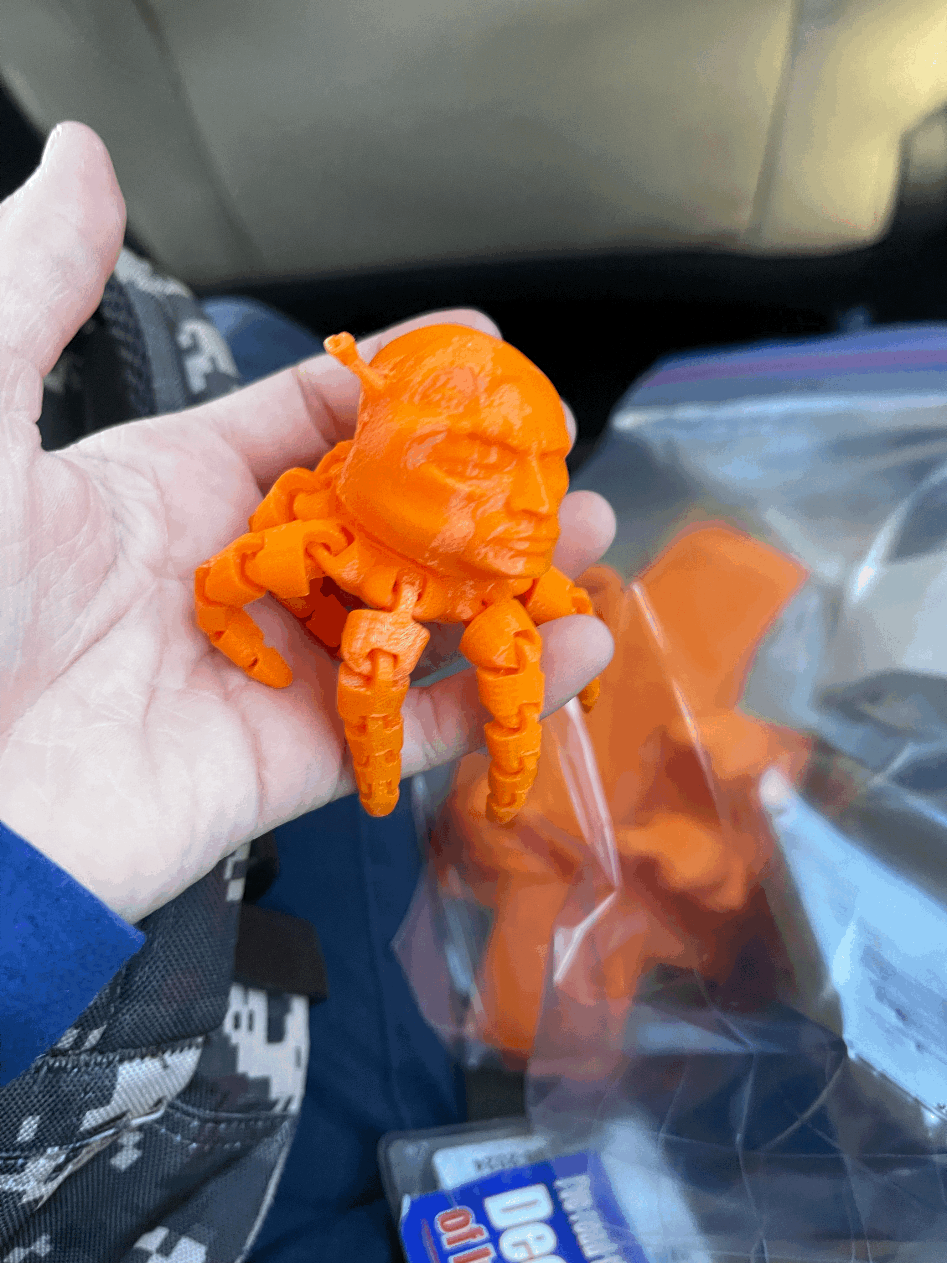 Mô hình in 3D Shroktopus kết hợp Shrek và The Rock cực hài hước - Image 1