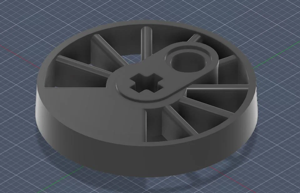 Bánh xe tàu Lego tùy biến SAR T class - Image 4