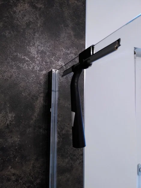 Giá treo cây gạt nước cho vách kính phòng tắm (8–10mm) - Image 1