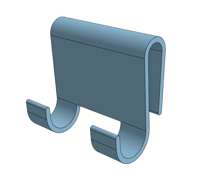 Giá treo cây gạt nước cho vách kính phòng tắm (8–10mm) - Image 2