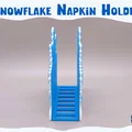 Kệ giữ khăn ăn bông tuyết ráp khớp (Snap Together Snowflake Napkin Holder) - Thumbnail 6