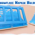 Kệ giữ khăn ăn bông tuyết ráp khớp (Snap Together Snowflake Napkin Holder) - Thumbnail 8