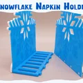 Kệ giữ khăn ăn bông tuyết ráp khớp (Snap Together Snowflake Napkin Holder) - Thumbnail 12