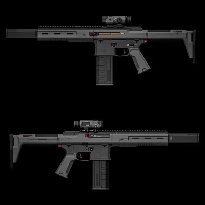 3DWORKBENCH Arca Ignis Assualt Rifle