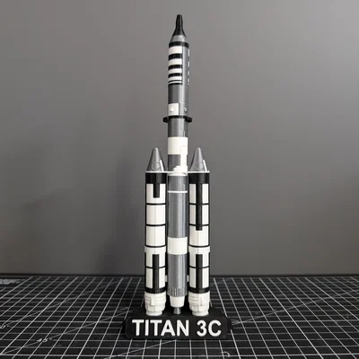 TITAN 3C MOL – Mô hình tên lửa tỉ lệ 1:200 (US Army)