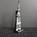 TITAN 3C MOL – Mô hình tên lửa tỉ lệ 1:200 (US Army) - Thumbnail 3