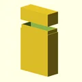 Hộp đơn giản tùy chỉnh - Parametric - openSCAD - Thumbnail 1